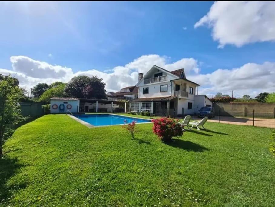 Amplia Casa Familiar Villa Pontevedra Bagian luar foto